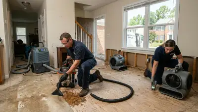 Water damage restoration team in Virginia Beach, VA serving homes and businesses