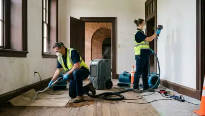 Water damage restoration team serving Virginia Beach, VA with professional cleanup and drying services